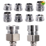4 Types Household Silver Faucet Interface Transfer Head / Multifunctional Kitchen Sink Water Tap Increasing Diameter Connector