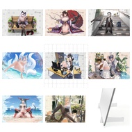 Azur Lane Shinano & Ayanami Acrylic Panel Stand - Desktop Decoration Anime Shipgirl Collectible