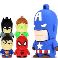 Ready Stock Local Cartoon Super hero usb pen drive  Memory Stick 32GB pendrive