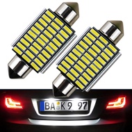 2PCS BMW Canbus 39mm License Number Plate Light LED Bulbs C5W Interior Dome Reading Lights Lamp E39 