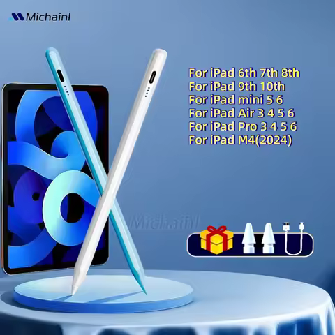 For iPad Pencil 2024 Air 6 M2 Pro M4 Stylus Pen with Palm Rejection,for iPad Pro 11 12.9 Air 4/5 7/8