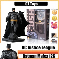 CT Toys Batman Figure Batman Mafex 126 Action Figures DC Justice League Hush Figurine The Dark Knigh