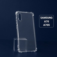 Samsung A70, A70s plain transparent case | SS galaxy flexible phone case protects the Samsung phone 