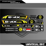 Bmx Bicycle STRIPING STICKER Variations/BMX Bike Variations/BMX Children's Bike Variations STICKER K