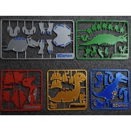 3D Assembled Dinosaur Model Set – Dinosaurs Kit Cards 3D