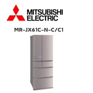 【MITSUBISH三菱電機】 MR-JX61C-N-C/C1  605公升日本原裝變頻六門電冰箱 玫瑰金(含基本安裝)
