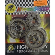 HPSP RS150 RACING GEAR SET (1ST & 2ND & 6TH) TRANSMISSION GEAR- (35T /32T/25T)