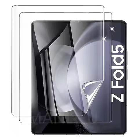 1-3PCS for Samsung Galaxy Z Fold 5 Screen Protector Matte Flexible Inner Protective TPU Hydrogel Fil
