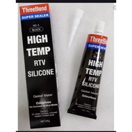 THREEBOND High Temp Temperature Gasket Gum RTV Silicone Odourless 25g [Black Color]