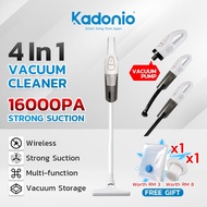 Kadonio Cordless Vacuum Cleaner Wireless Portable Car Vakum Penyedut Habuk Filtration Carpet Keyboar
