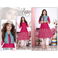 Catalogue Breezy Kurthi With Coat G-B-0001