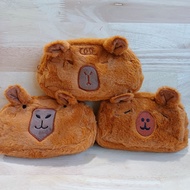 CAPYBARA 4033 fur pouch wallet