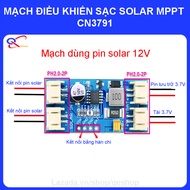 Mạch điều khiển sạc mppt solar cn3791 6V và 12V