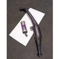 EXHAUST AUN So Calif Ksr110 Ksr Pro Msx125 Fullsystem Muffler Exhaust 38mm Inlet