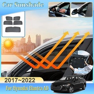Sun Visor For Hyundai Elantra AD Avante 2017 2018 2019 2020~2022 Car Magnetic Sunshade Anti-UV Auto 
