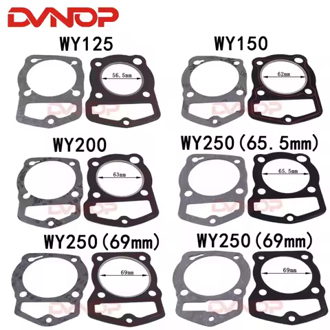 Gasket Suitable for WY125-A / C CB125 XL125 CRF230F CRF230 WY150 CB150 WY200 WY250 CB250 CBB250 gask