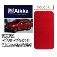 TOYOTA 3T6 CRIMSON SPARK RED (*) 2K CAR PAINT / CAT KERETA 2K