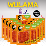 [10PCS] HALAL WULAMA Snack VEGETARIAN/cemilan snack cina 70gr - 100gr