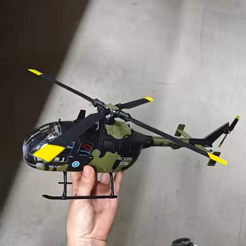RC ERA C180 Helicopter 1/25 6CH Brushless BO-105 Model 3D Flight Optical Flow Positioning