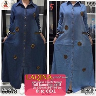 Laqina Maxy/, levis dress, jeans dress