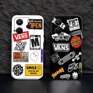 Redmi Note 14 4G 2025 Note 14 5G 2025 - Silicone - Cool Sticker Motif - Bumper - Fashion Case