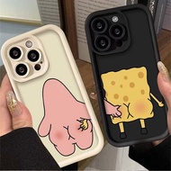 Cute Spongebob Phone Case For Infinix ITEL RS4 A70 80 90 P55 Smart 20 6 7 Note 40s TECNO Pova 6 7 Pr