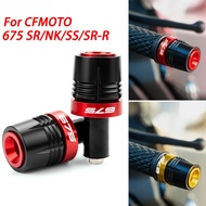 For CFMOTO 675SR 675 SR-R 675NK 675SS 675 SR/NK/SS/SR-R CNC Motorcycle Handlebar Grips Bar End Plugs