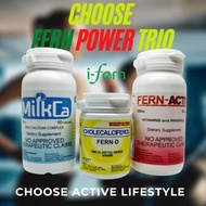 【 Ready Stock】POWER TRIO BY iFERN 100% AUTHENTIC FERN D FERN ACTIVE AND FERN MILKCA