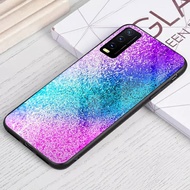[MY28] 2D Glossy Glitter Case C15 A1K J2 Prime A5S Y50 Redmi 9C Note 10 Y15 IP 6+ C11 Narzo 20