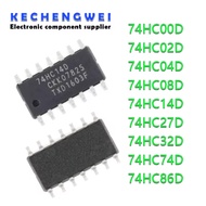 10PCS 74HC14D 74HC14 SOP SN74HC14DR SOP-14 74HC00D 74HC00 74HC02D 74HC04D 74HC04 74HC08D 74HC08 74HC