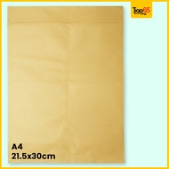 Zibiz A4 Brown Envelope (21.5 X 30Cm) Zibiz Brown Envelope/ Contents (100) A4 Size Envelope/