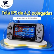 Powkiddy X39 Pro 4.3 Inch IPS Screen Opening Game Console Portable Retro Quad-Core PS1 Support Wired Controller