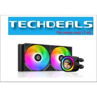 ID Cooling FX240 LCD AIO 240mm Liquid Cooler Black