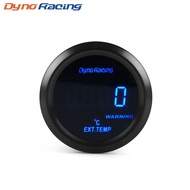 Digital Display EGT 52mmLED Blue Light Thermometer Exhaust Car Modified Thermometer Exhaust Sensor 2