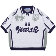 WP Company - Knitwear BOXY KOSY Football Knit Unisex Sweater / Men's & Women's Knitted Sweater