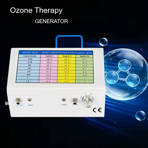 1-106 mg/L Home Use MINI Ozone Therapy Generator Machine for Diabetic Foot Care O3 Bagging Treatment