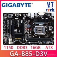 Motherboard rp-byte ga-b85-d3v 1150 DDR3 16GB Intel b85 uesd  Motherboard desktop