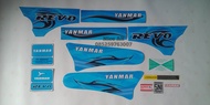 Stiker traktor yanmar revo