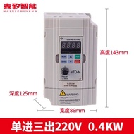 Inverter TAIDA VFDM tiga fasa 380v fasa tunggal 220v 1.5/2.2/5.5 kilowatt 7.5kw pam air