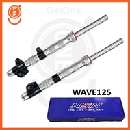 NISSIN WAVE125 BONUS CNC LAY FORK SET CNC FRONT FORK SET NISSIN FORK SUSPENSION
