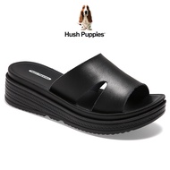 Hush Puppies_รองเท้าผู้หญิง รุ่น Ruby HP 8WSFI7936A - สีดำ รองเท้าแตะหนังแท้ รองเท้าแตะแบบ Women Shoes Slides