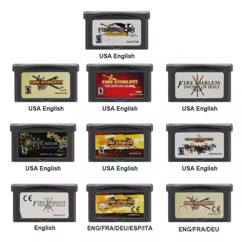 Fire Emblem Game Card Fire Emblem The Sacred Stones/The Binding Blade/The Last Promise/Sword of Seal