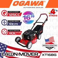 [100% ORIGINAL] OGAWA XT16BG 16" Gasoline Lawn Mower Machine *B&S ENGINE*  - Mesin Rumput Tolak Pada