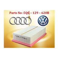 Audi - A3 S3 TT / Volkswagen - GTI GOLF-R MK7 Air Filter 5Q0-129-620B