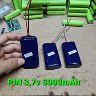Pin lithium 18650 37v (dung lượng 26Ah. 5Ah. 75Ah). Khối pin lithium 1s 37v - LiMo
