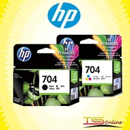 HP 704 Black/Color Original Ink Cartridge