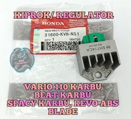 KIPROK REGULATOR HONDA KVB ASLI ORIGINAL VARIO 110 KARBU , BEAT KARBU , SCOOPY KARBU , SPACY KARBU , REVO ABS , BLADE KUALITAS ASLI AHM