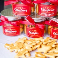 聖誕節飛機餅乾罐(滿百份免費印名字) 節日分享 手工餅乾 慶祝