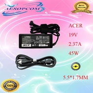 Spot segundo Acer 19v 2.37a 5.5mm x 1.7mm  laptop charger model: ADP-45FE F, A13-045N2A, ADP-45HE D,