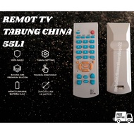 Remote TV Tabung Mesin Tv China 55L1 // remote tv tabung mesin tv china // remote universal tv tabun